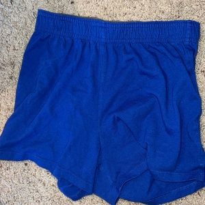 girls size  large blue shorts